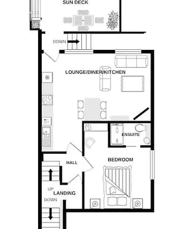 Apartment Flat By The New Quay